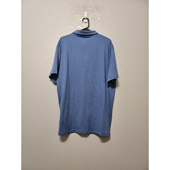 Member's Mark Soft Polo Shirt XXL Blue Performance Stretch Casual Golf NWT Men - Picture 5 of 6